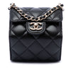 Chanel CC Quilted Lambskin Foldable Jewelry Box with Chain Secondhand