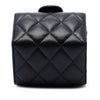 Chanel CC Quilted Lambskin Foldable Jewelry Box with Chain Secondhand