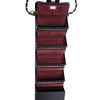 Chanel CC Quilted Lambskin Foldable Jewelry Box with Chain Secondhand