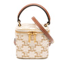 Celine Mini Triomphe Coated Canvas Vanity Case Secondhand