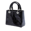 Dior Medium Patent Cannage Stitched Lady Dior Secondhand