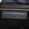 Balenciaga Goatskin Motocross Classic Metallic Edge Envelope Clutch with Strap Secondhand