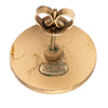 Chanel CC Gold Plated Strass Clip On Earrings Secondhand