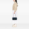 Chanel Medium Bicolor Calfskin Graphic Flap Secondhand