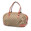 Gucci GG Canvas Heart Bit Satchel Secondhand