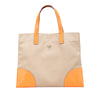 Prada Cinghiale Trimmed Canapa Tote Secondhand