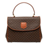 Celine Macadam Coated Canvas Handbag Secondhand