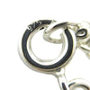 Secondhand Hermès Sterling Silver Ex-Libris Confettis Long Necklace
