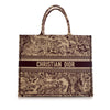 Dior Large Canvas Embroidered Dioriviera Toile De Jouy Book Tote Secondhand