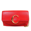 Chloé Mini Calfskin and Suede C Chain Crossbody Secondhand