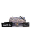 Chanel Mini Rectangular Multicolor Classic Denim Single Flap Secondhand