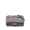 Chanel Mini Rectangular Multicolor Classic Denim Single Flap Secondhand