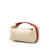 Hermès Small Toile Bride A Brac H Pavillon Case Secondhand