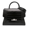 Givenchy Croc Embossed Calfskin Obsedia Satchel Secondhand