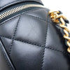 Chanel Small Quilted Lambskin Side Note Vanity Case Secondhand