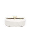 Chanel Mini CC Quilted Aged Calfskin Top Handle Clutch with Chain Secondhand