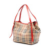 Secondhand Burberry Small Haymarket Check Coated Canvas Canterbury Tote