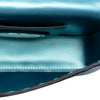 Fendi Mini Metallic Leather Selleria Baguette Satchel Secondhand