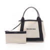 Balenciaga Canvas Navy Cabas Tote S Secondhand