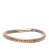 Secondhand Chanel Vinyl Plated Sport Line Logo Tube Bracelet