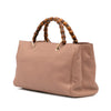 Secondhand Gucci Medium Calfskin Bamboo Shopper Satchel