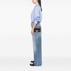 Valentino Pebbled Calfskin Rockstud Flip Lock Wallet On Chain Secondhand
