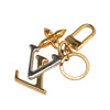 Louis Vuitton Gold Plated New Wave Key Ring and Bag Charm Secondhand
