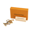 Louis Vuitton Gold Plated New Wave Key Ring and Bag Charm Secondhand