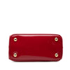 Prada Mini Patent Galleria Double Zip Satchel Secondhand