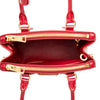 Prada Mini Patent Galleria Double Zip Satchel Secondhand