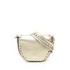 Valentino Metallic Grained Calfskin Rockstud Saddle Crossbody Secondhand