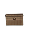 Burberry Vintage Check Canvas Clutch Secondhand