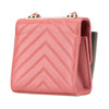 Chanel Mini Chevron Lambskin Trendy CC Chain Wallet Secondhand