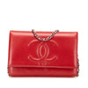 Chanel CC Calfskin Wallet On Chain Secondhand