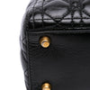 Dior Large Crinkled Patent Cannage Lady Dior Secondhand
