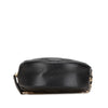 Chanel CC Quilted Caviar Round Clutch With Chain Secondhand