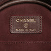 Chanel CC Quilted Caviar Round Clutch With Chain Secondhand