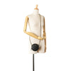 Chanel CC Quilted Caviar Round Clutch With Chain Secondhand