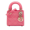 Dior Micro Patent Cannage Lady Dior Secondhand