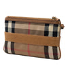 Burberry House Check Canvas Wristlet Clutch Secondhand