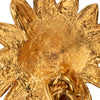 Chanel Gold Plated Leo Lion Sun Medallion Charm Necklace Secondhand