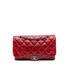 Chanel Quilted Lambskin 3 Accordion Flap Secondhand