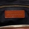 Burberry Small Leather Trimmed House Check Canvas Bridle Orchard Satchel Secondhand