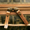 Fendi Zucca Canvas FF Satchel Secondhand