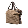 Gucci Large GG Canvas Bamboo Bar Tote Secondhand