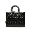 Dior Large Patent Cannage Lady Dior Secondhand