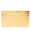 Chanel Gold Plated CC Plate Brooch Secondhand
