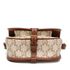 Celine Medium Triomphe Coated Canvas Folco Crossbody Secondhand