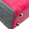 Dior Mini Tricolor Lambskin Cannage Lady Dior Secondhand