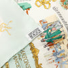 Hermès Chansons de France Silk Pocket Square Scarf 45 Secondhand